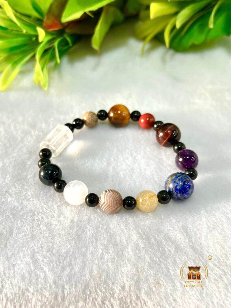 Universal Solar System Stone Bracelet 8mm