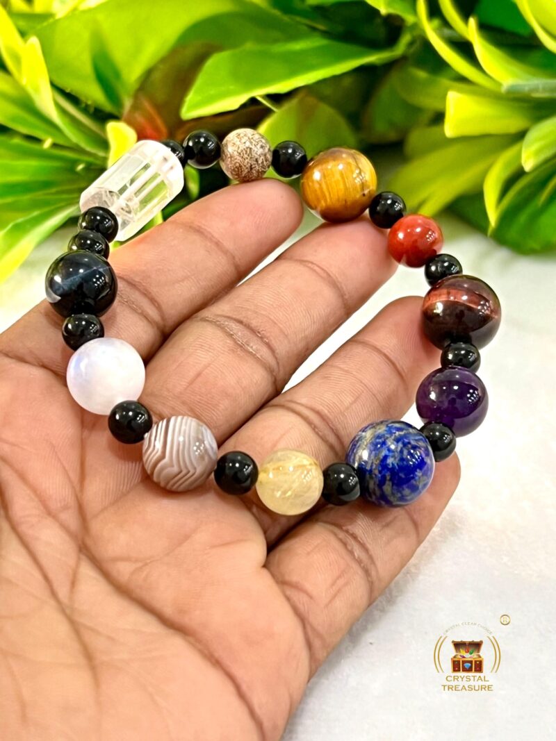 Universal Solar System Stone Bracelet 8mm - Image 4
