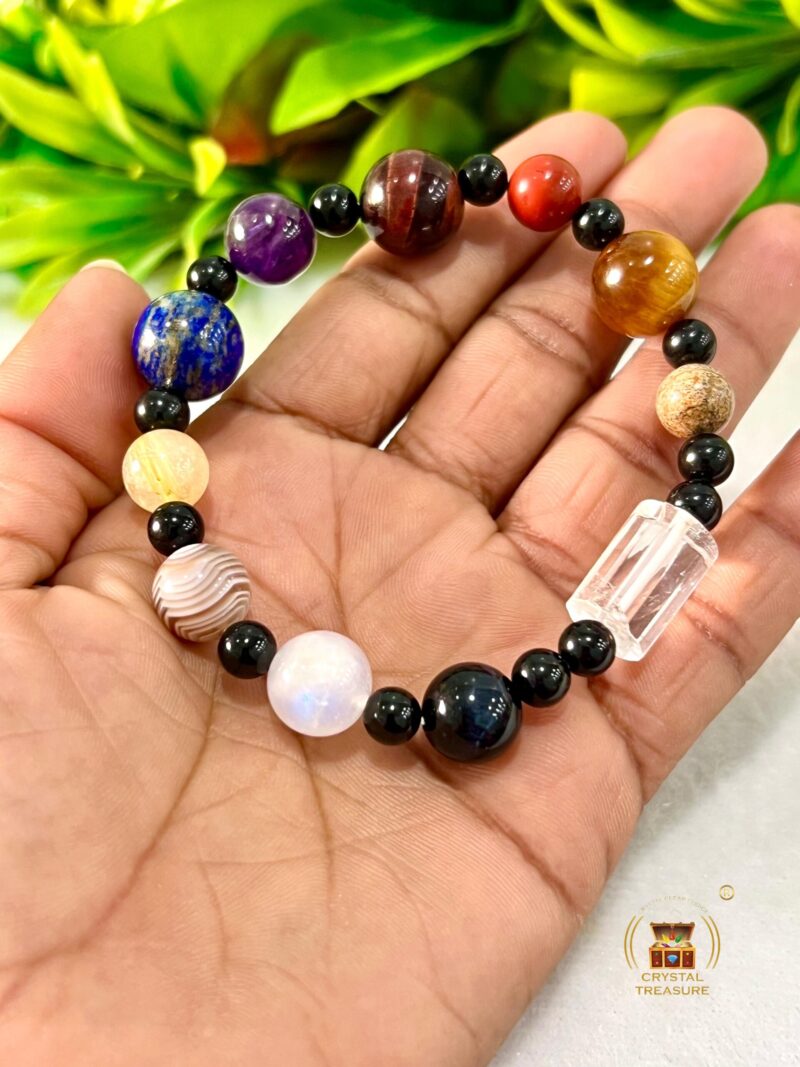 Universal Solar System Stone Bracelet 8mm - Image 7