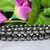 Magnetite Stone Round Beaded Bracelet 8 MM Stretch Bracelet