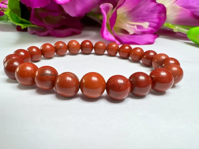 ROOT CHAKRA Red Jasper, Smoky Quartz, Black Tourmaline Gemstone bracelet Set 8 mm Pack Align, Open, Balance, Meditation, Gift for All - Image 7