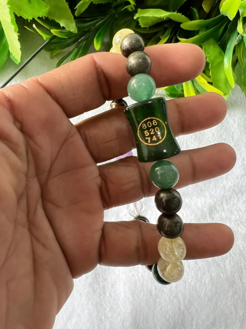 Instant Money Maker Stone Bracelet 8 MM Round Bead Stretch Bracelet - Image 11