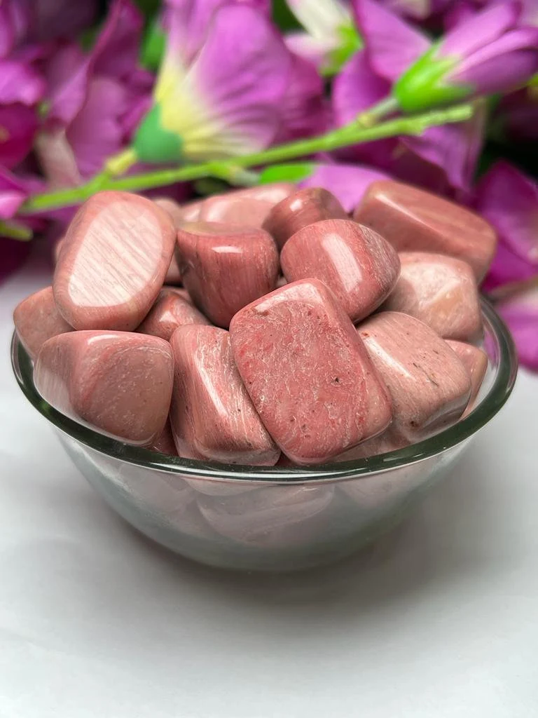 Pink Petalite Tumbled Stones Healing Crystals in pack sizes of 1,3,5,and 10 Pieces Quality AAAAA +++++