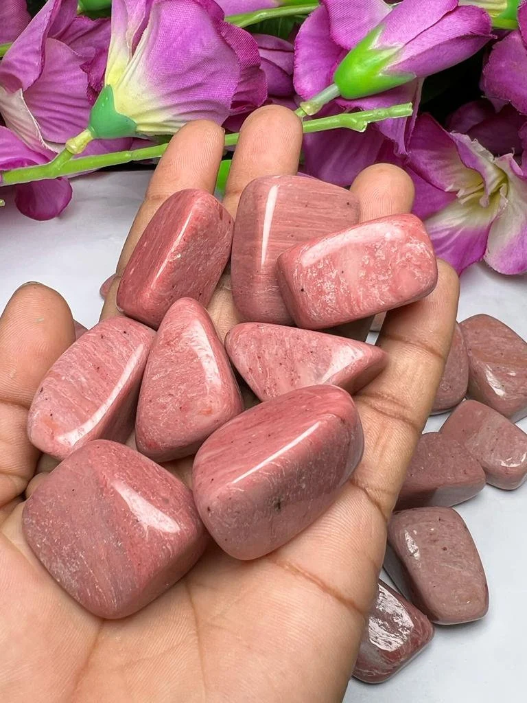Pink Petalite Tumbled Stones Healing Crystals in pack sizes of 1,3,5,and 10 Pieces Quality AAAAA +++++ - Image 9