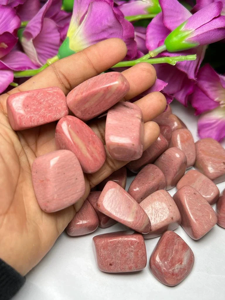 Pink Petalite Tumbled Stones Healing Crystals in pack sizes of 1,3,5,and 10 Pieces Quality AAAAA +++++ - Image 10