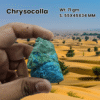 Chrysocolla Stone Unique Mineral Specimen  71 grams