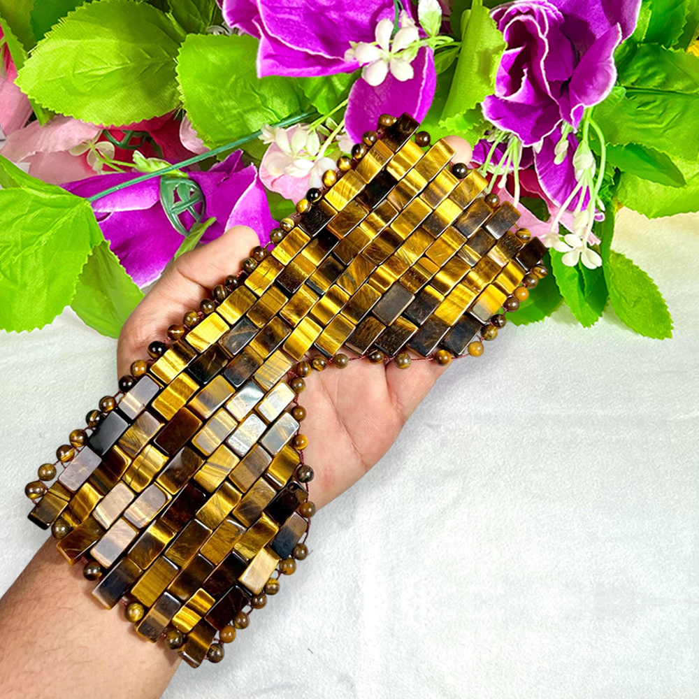 Tiger's Eye Crystal Stone Eye Mask for Relaxation and Glow Booster 100% for Facial Skin Care Birthday Gift Bestie | Spa at Home - Image 6