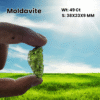 Moldavite Stone  - 49 Carat from Czech Republic Very Rare AAAAA Grade