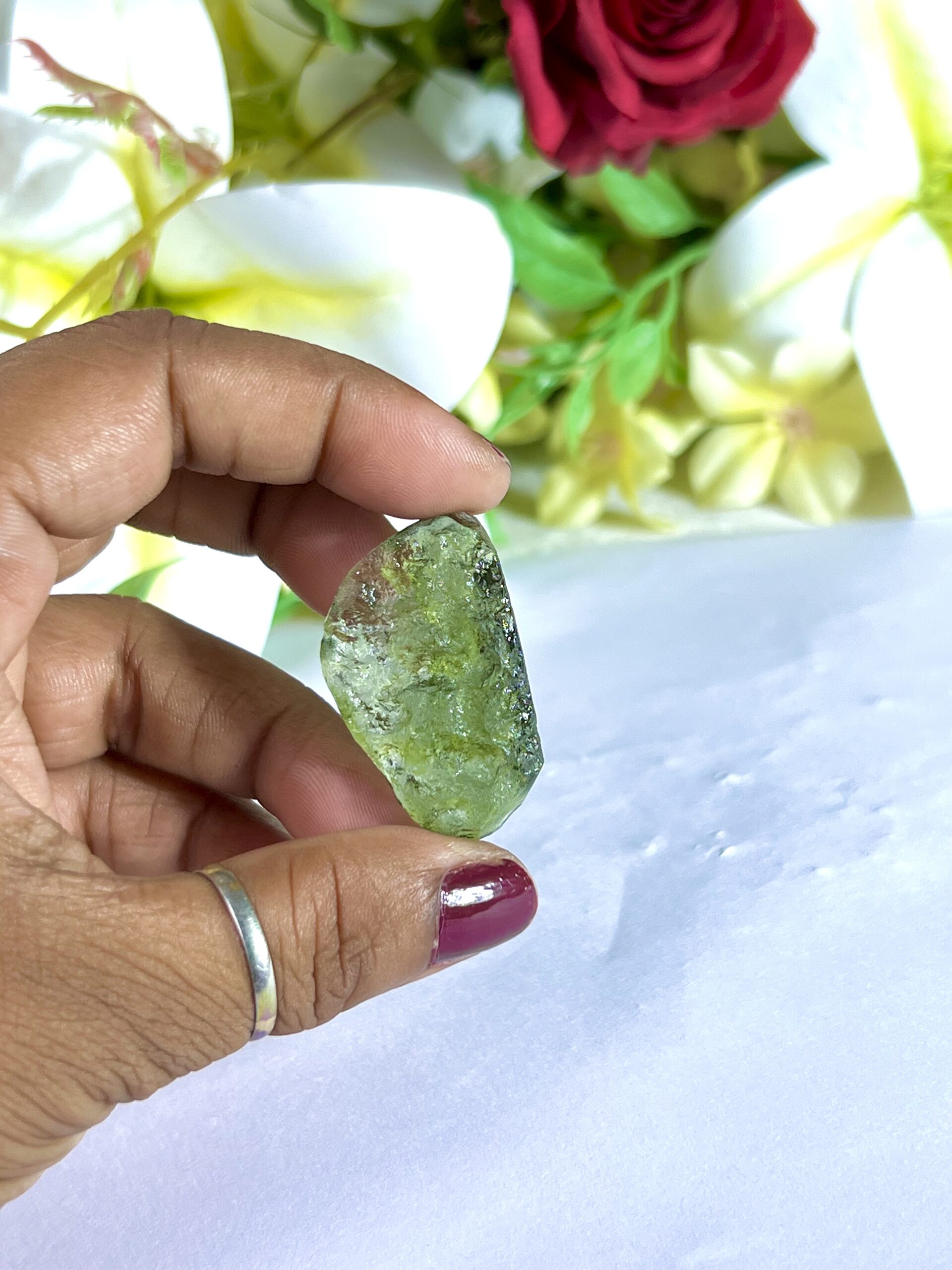 Moldavite Stone - 39 Carat from Czech Republic Very Rare AAAAA Grade - Image 9