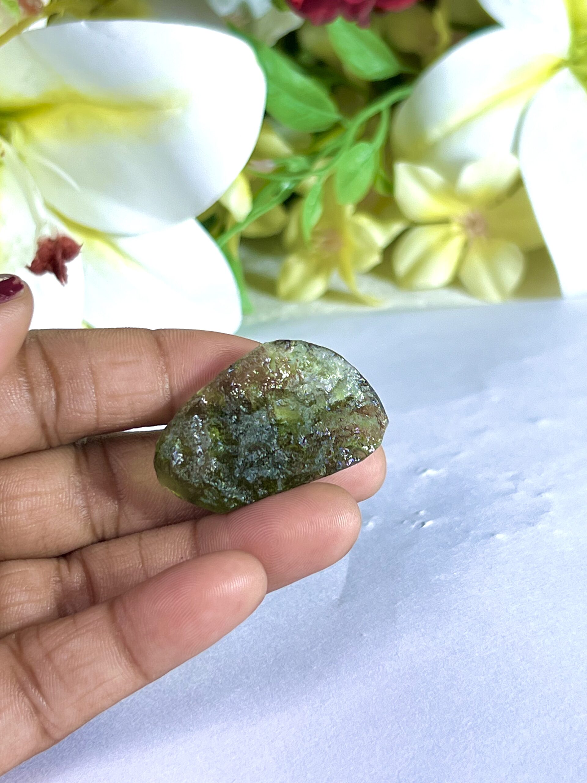 Moldavite Stone - 39 Carat from Czech Republic Very Rare AAAAA Grade - Image 7