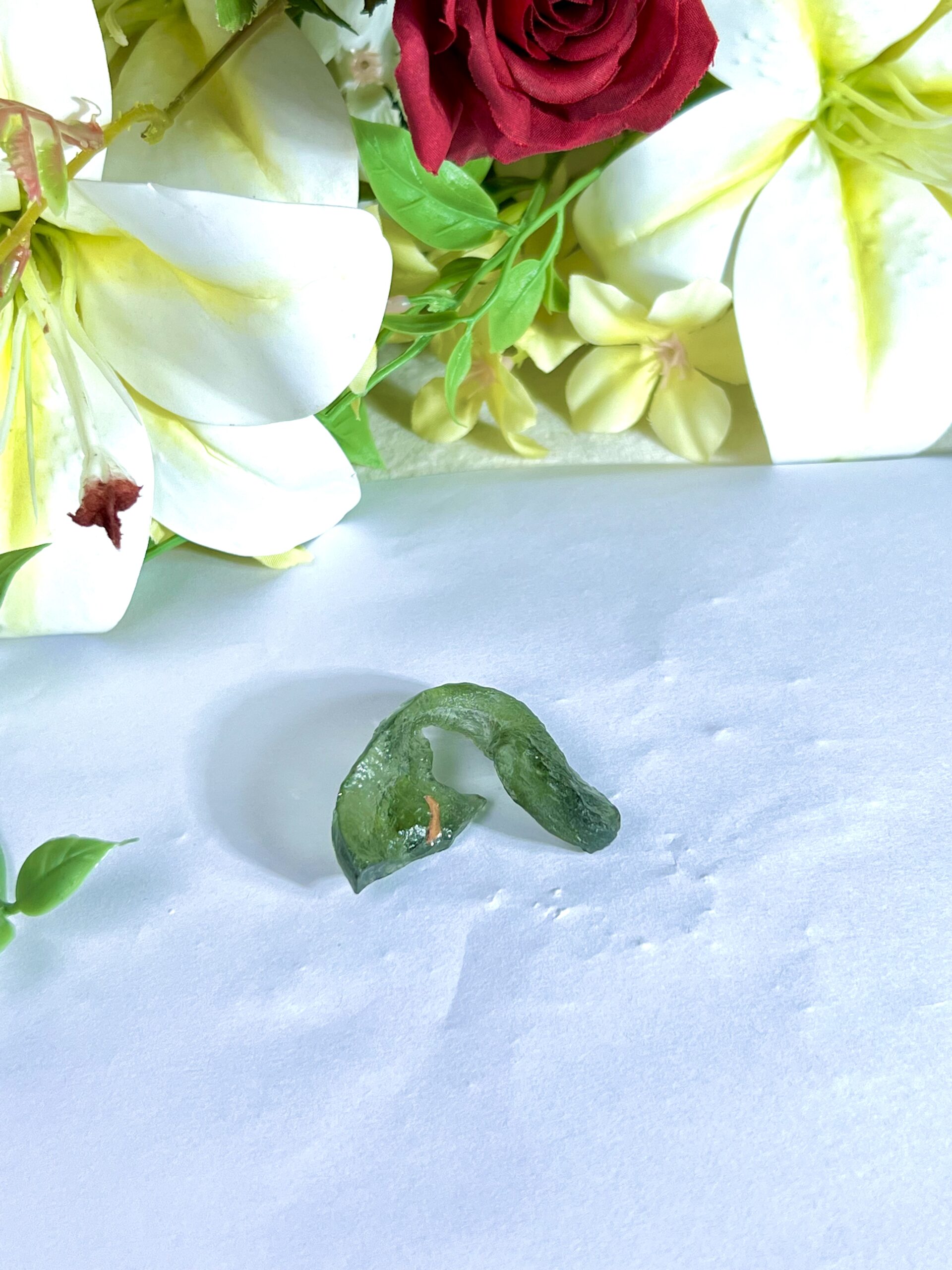 Moldavite Stone - 39 Carat from Czech Republic Very Rare AAAAA Grade - Image 5