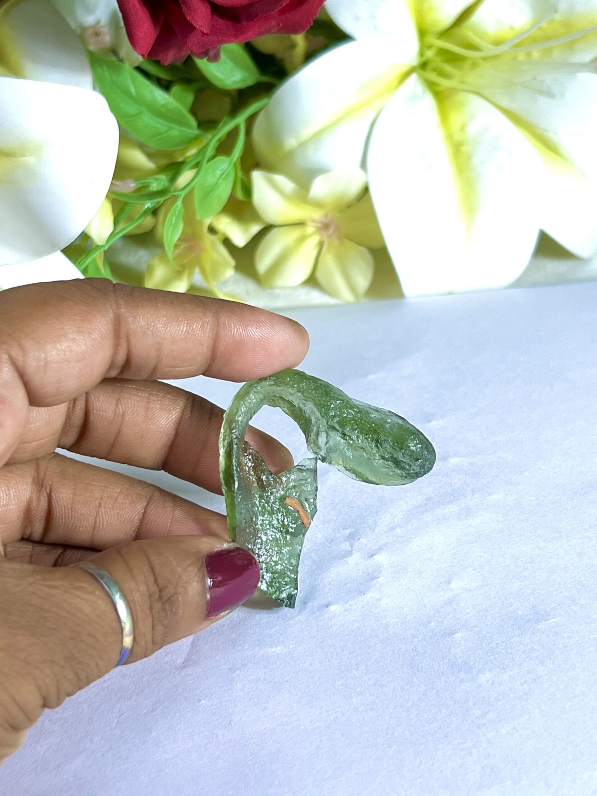 Moldavite Stone - 39 Carat from Czech Republic Very Rare AAAAA Grade - Image 7