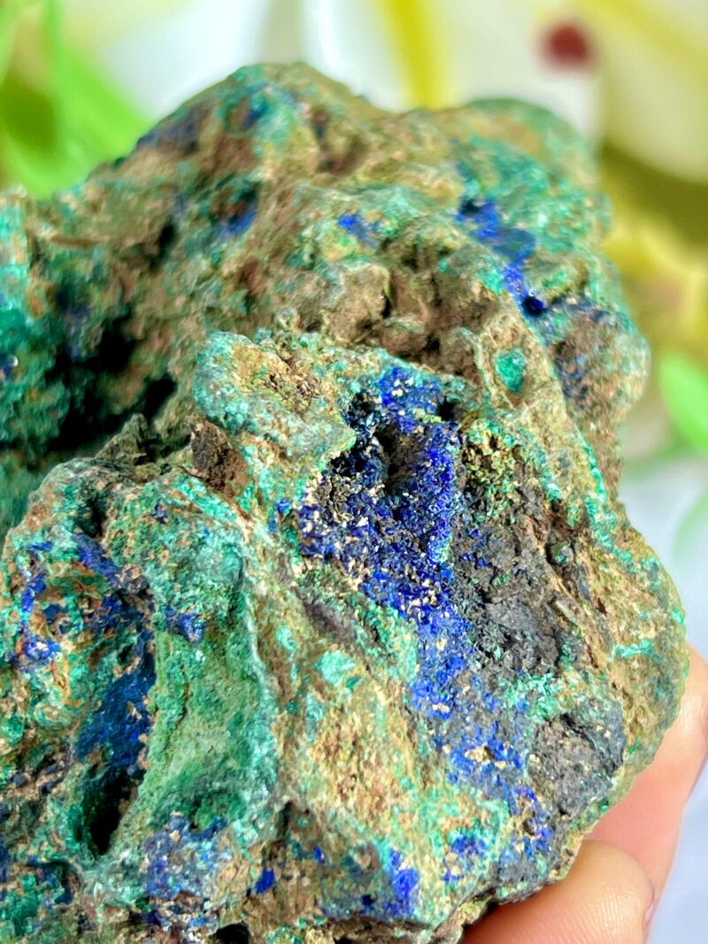 Azurite Malachite Stone Cluster 547 Gram - Image 3