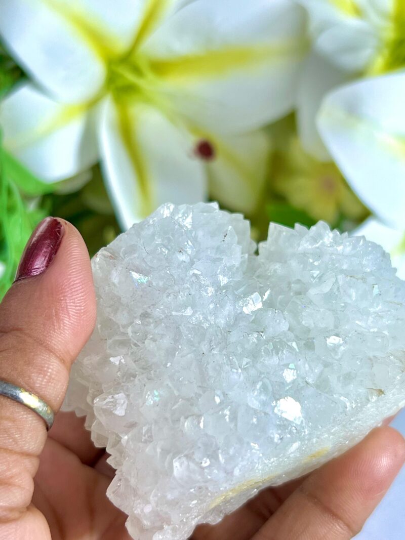 Anandalite / Aurora Quartz Stone Cluster 247 Gram - Image 6