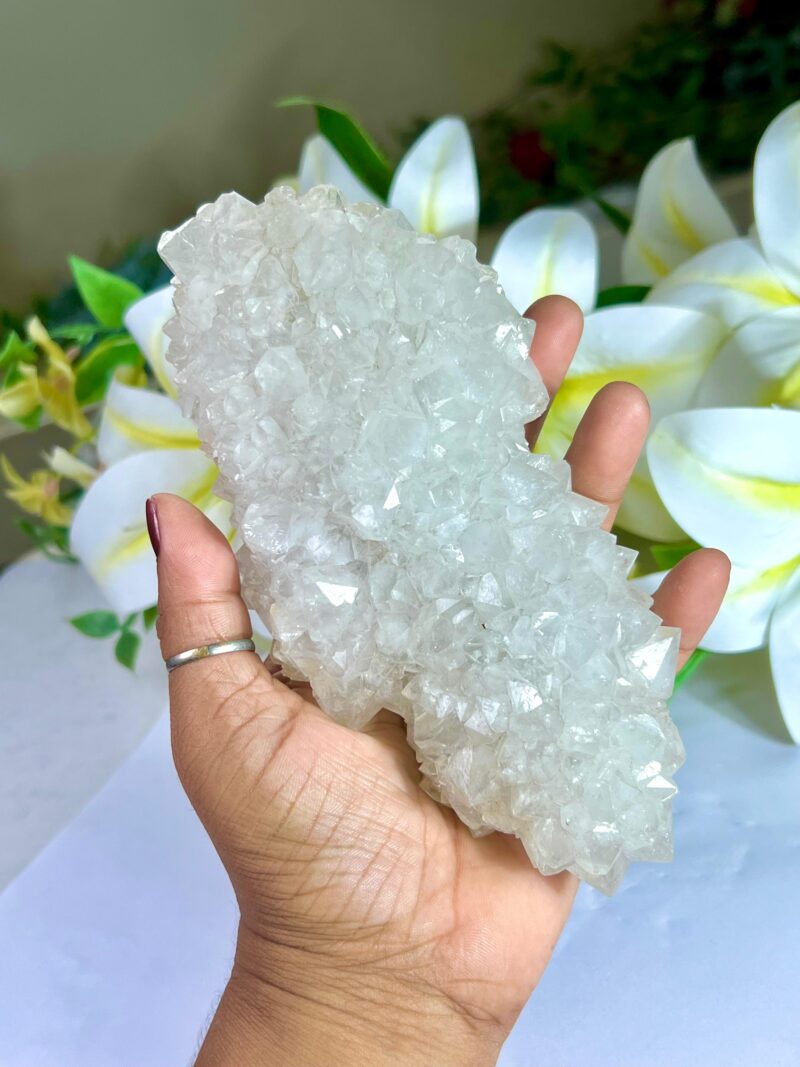 Anandalite / Aurora Quartz Stone Cluster 648 Gram - Image 7