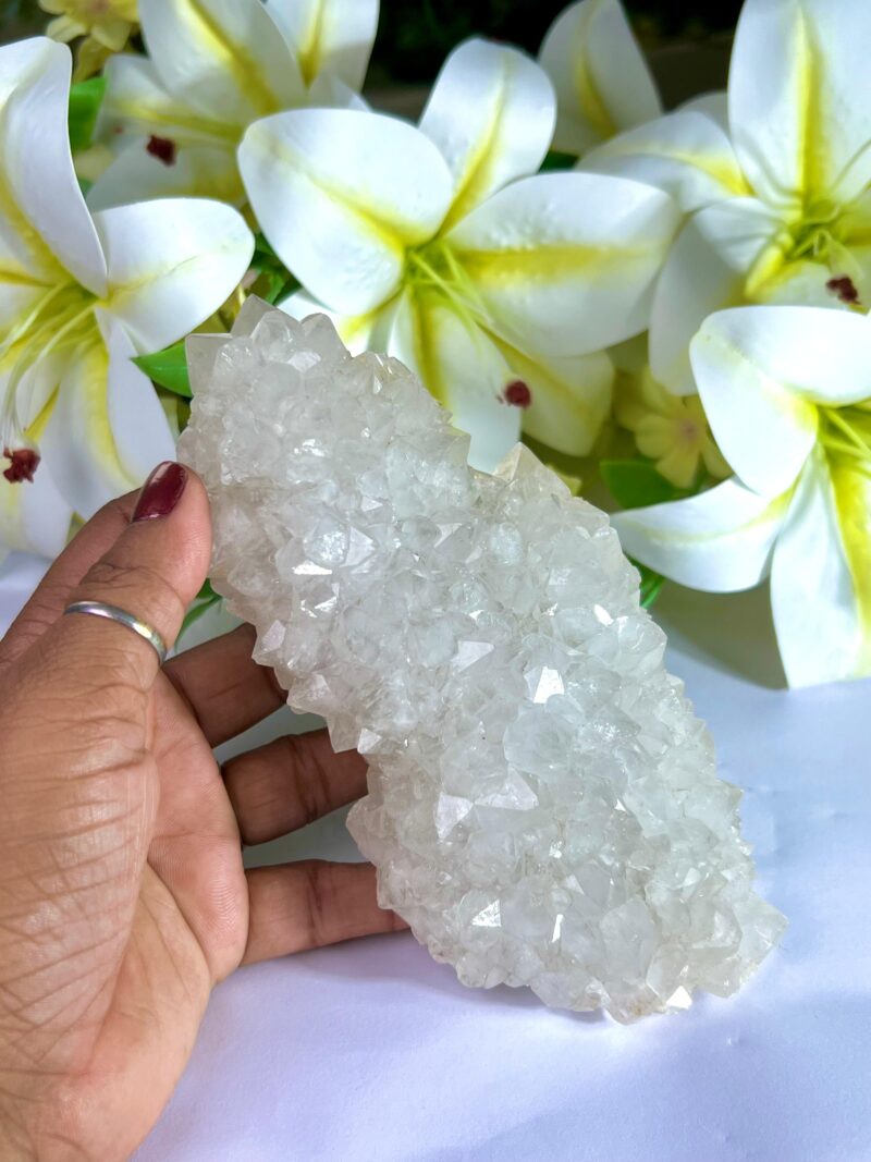 Anandalite / Aurora Quartz Stone Cluster 648 Gram - Image 5