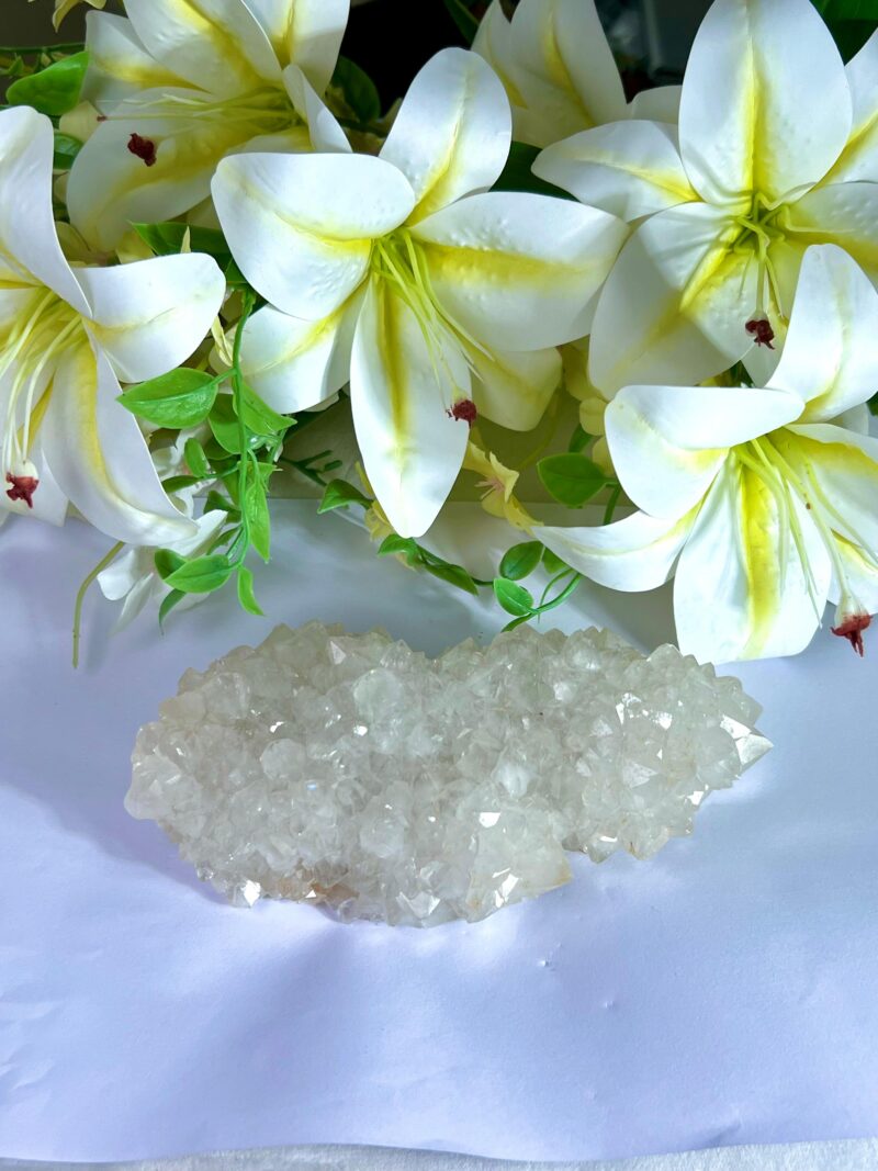 Anandalite / Aurora Quartz Stone Cluster 648 Gram - Image 3