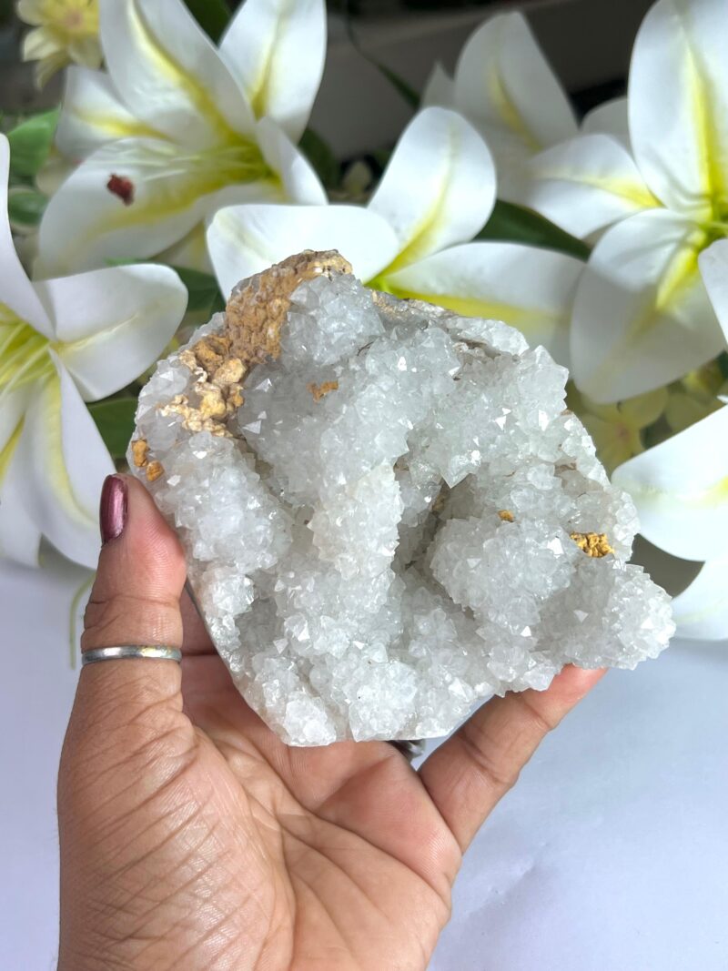 Anandalite / Aurora Quartz Stone Cluster 494 Gram - Image 6