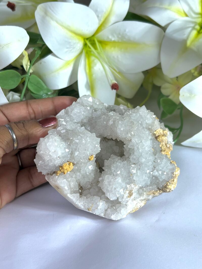 Anandalite / Aurora Quartz Stone Cluster 494 Gram - Image 3