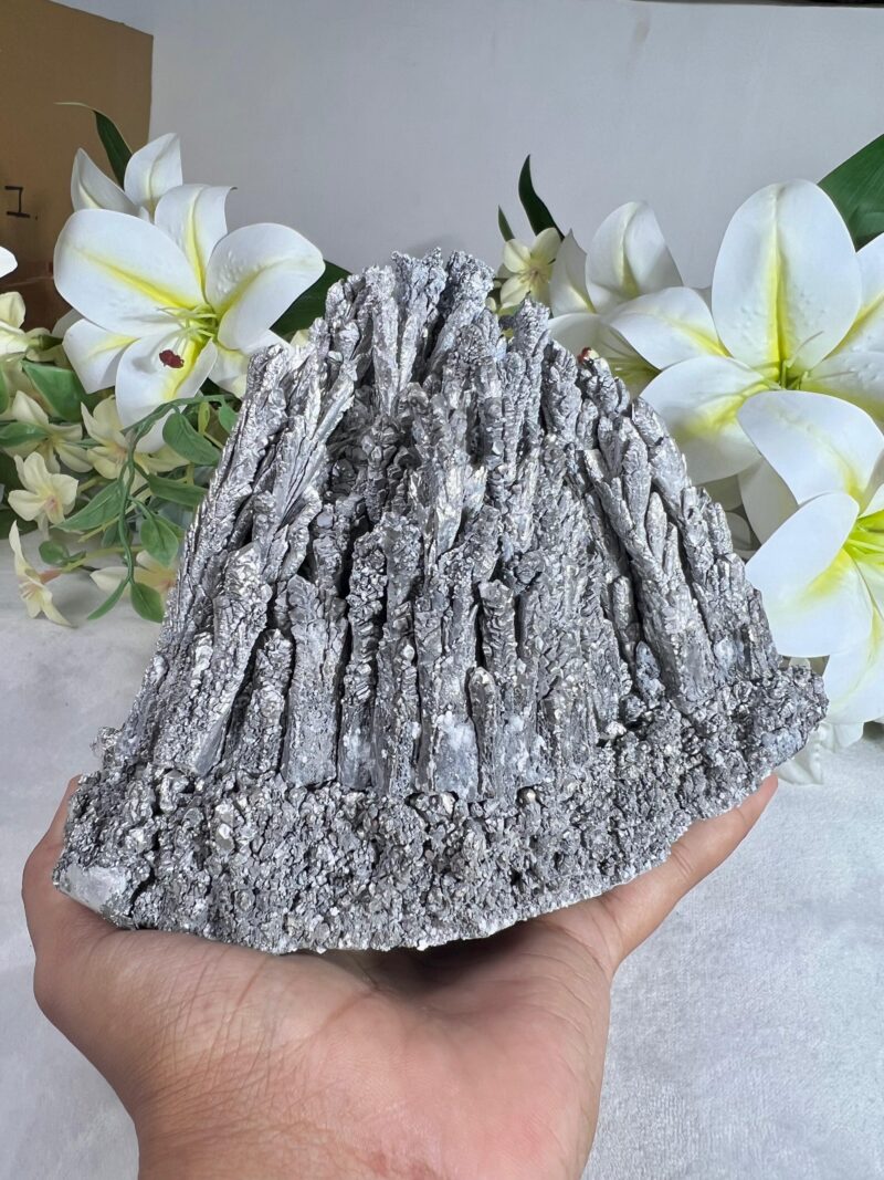 Silver Magnesium / Aluminium  Crystal Stone  - 676 Gram - Image 5