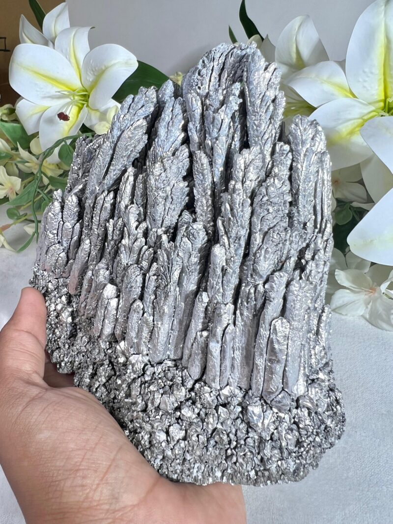 Silver Magnesium / Aluminium  Crystal Stone  - 676 Gram - Image 6