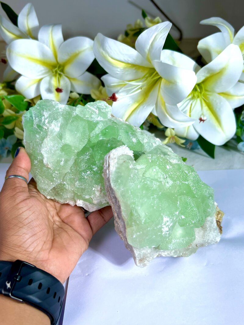 Fluorite Stone Cluster 1516 Gram - Image 4
