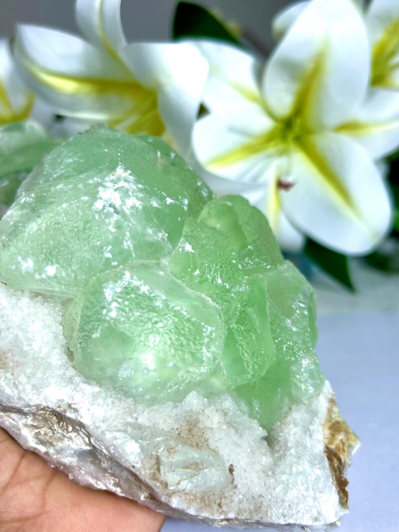Fluorite Stone Cluster 1516 Gram - Image 3