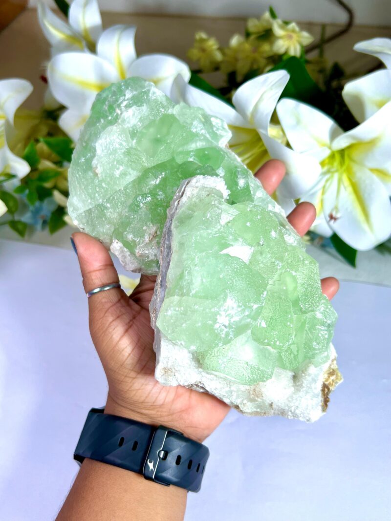 Fluorite Stone Cluster 1516 Gram - Image 2