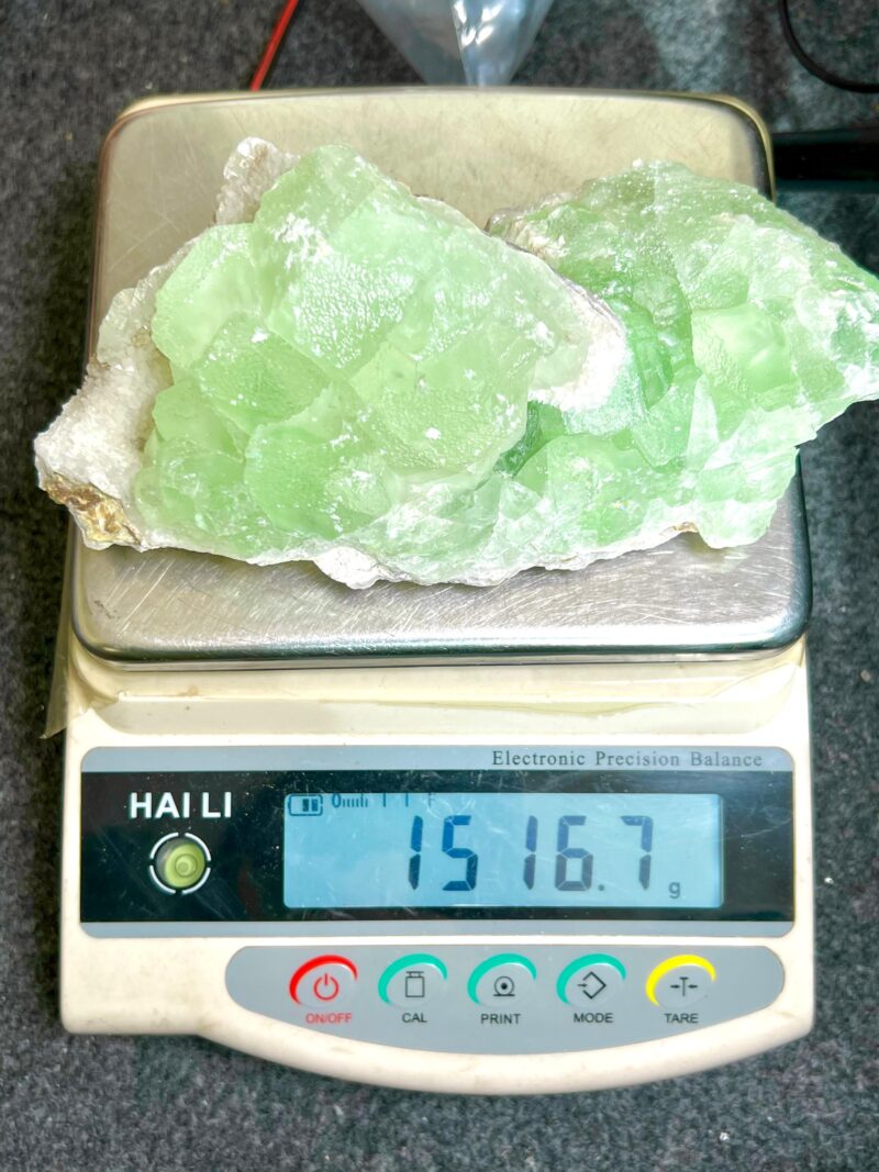 Fluorite Stone Cluster 1516 Gram - Image 9
