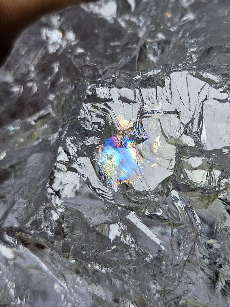 Satyaloka Azeztulite  Crystal Stone  - 538 Gram - Image 7