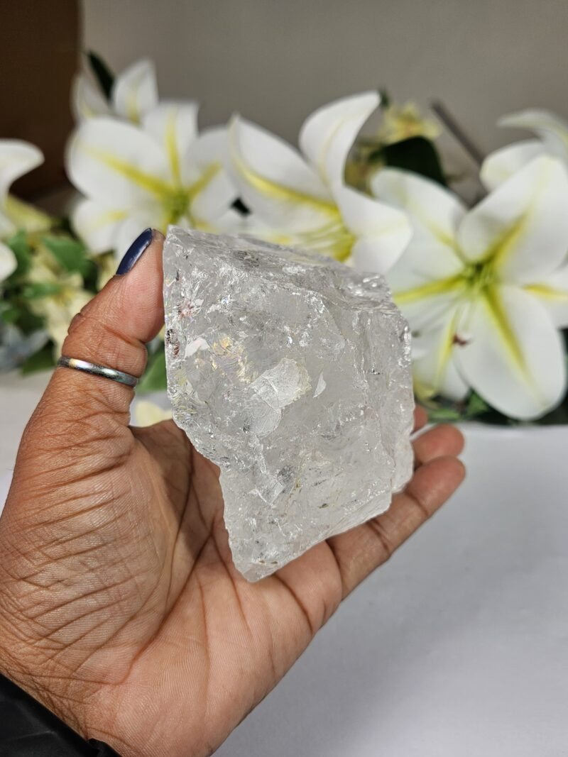 Satyaloka Azeztulite  Crystal Stone  - 538 Gram - Image 5