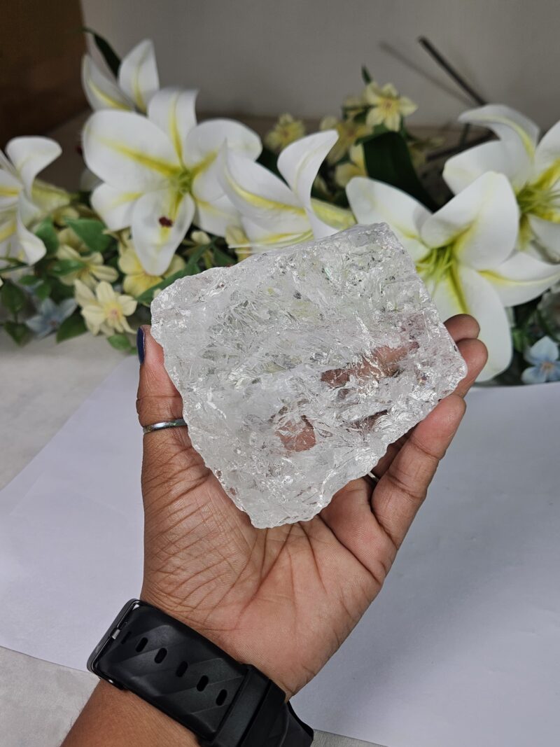 Satyaloka Azeztulite  Crystal Stone  - 538 Gram - Image 3