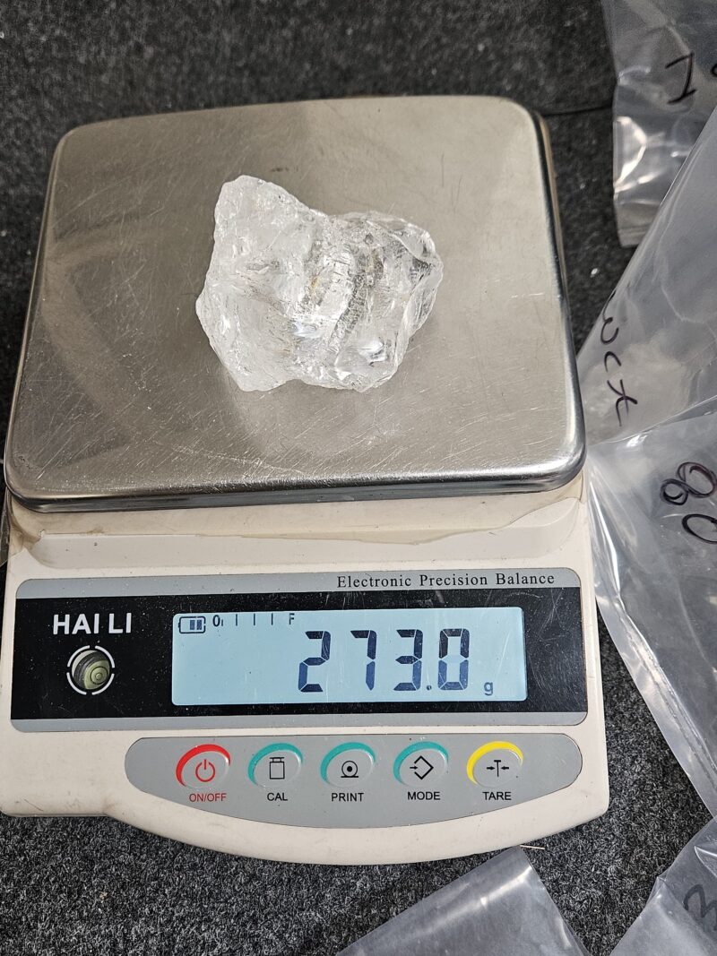 Satyaloka Azeztulite  Crystal Stone  - 273 Gram - Image 9