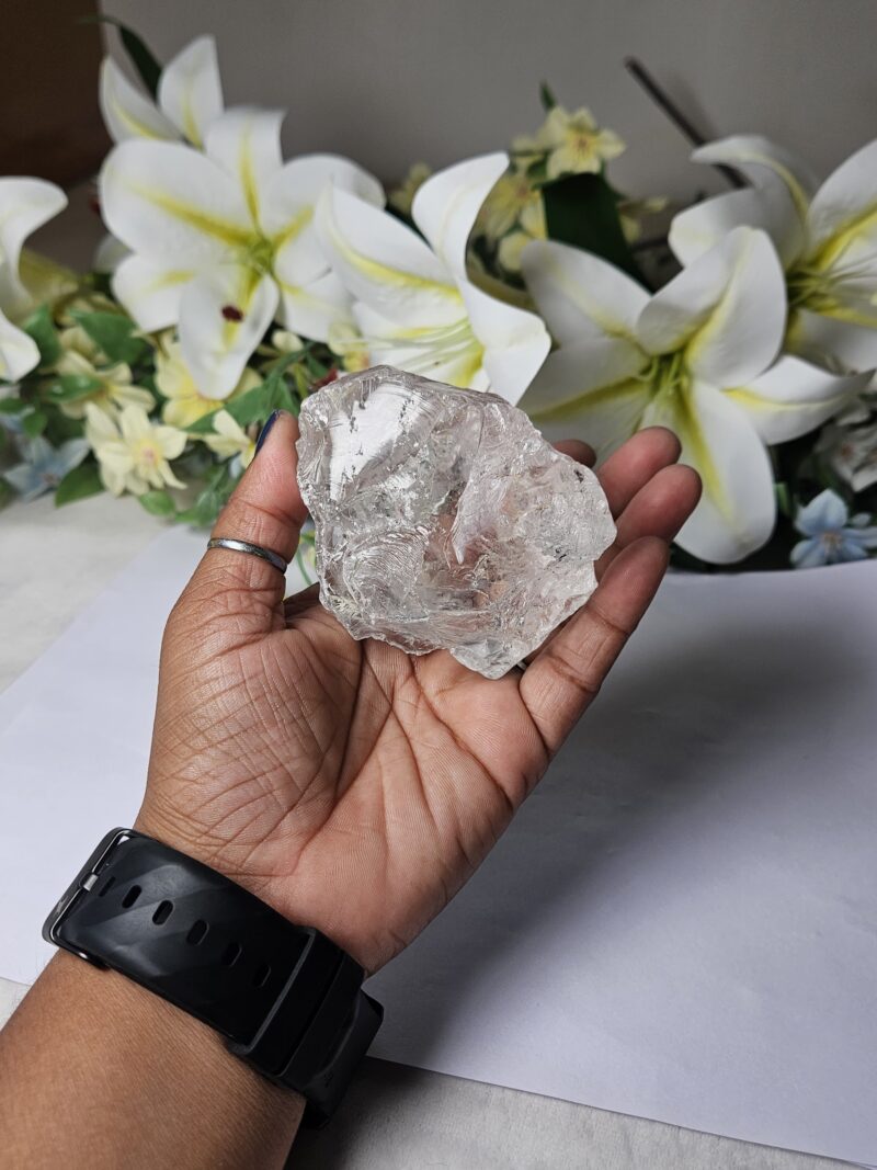 Satyaloka Azeztulite  Crystal Stone  - 273 Gram - Image 7