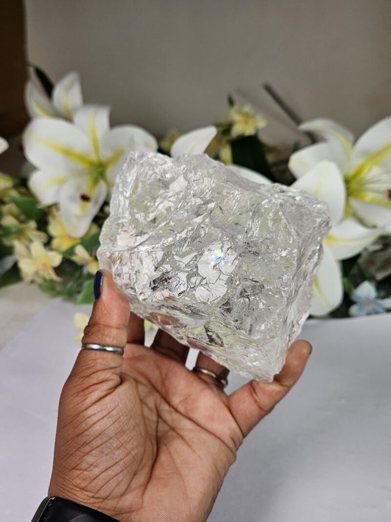 Satyaloka Azeztulite  Crystal Stone  - 538 Gram - Image 2
