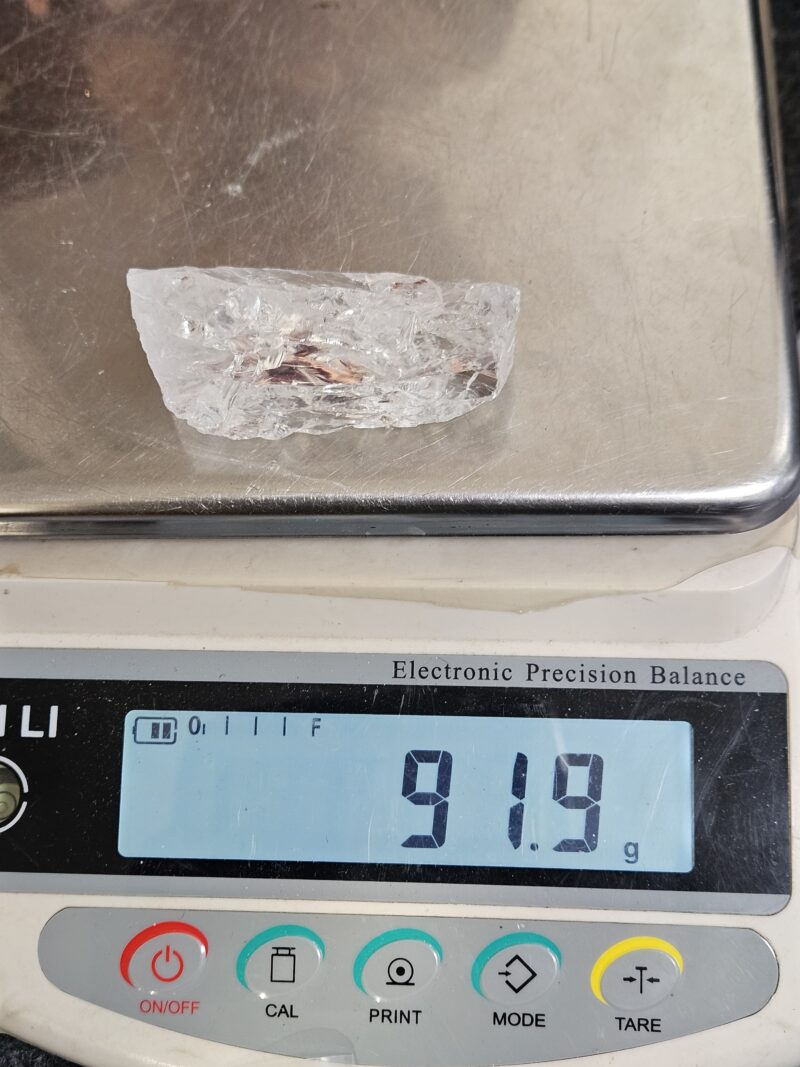 Satyaloka Azeztulite  Crystal Stone  - 91 Gram - Image 8