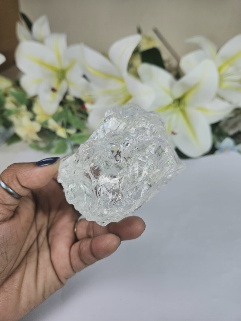 Satyaloka Azeztulite  Crystal Stone  - 219 Gram - Image 2